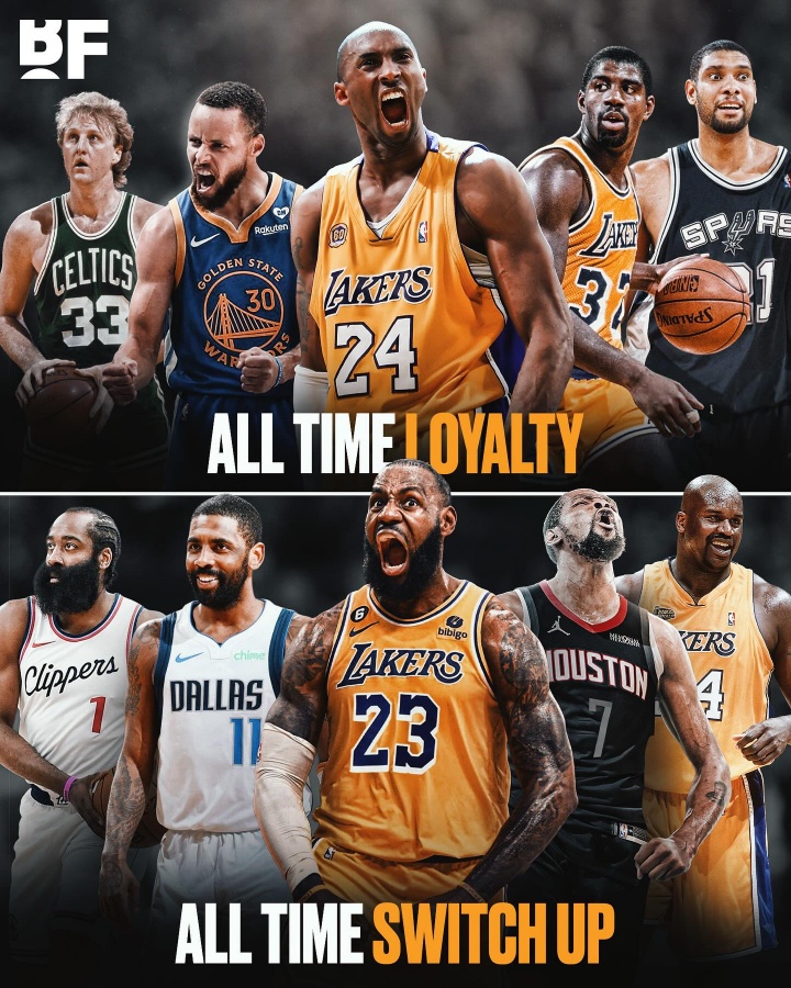 美媒BF发问：“忠诚队”vs“换队队”🧐谁能胜出？