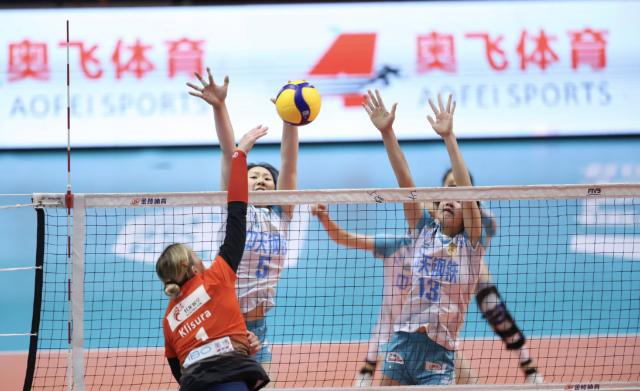 福建女排再展黑马姿态 津沪闽深锁定女排联赛四强
